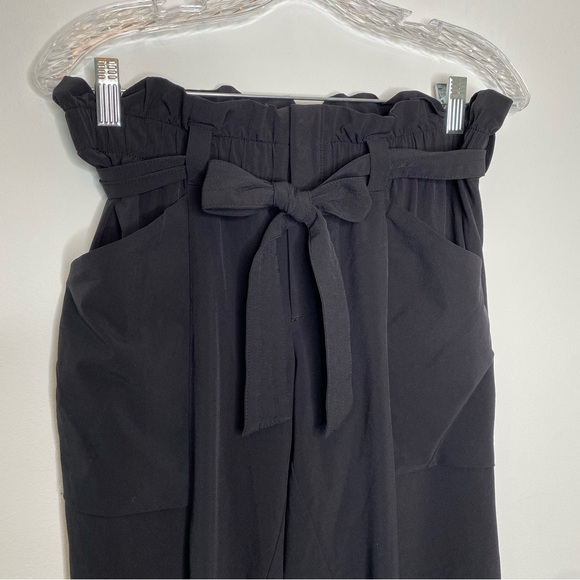 Athleta Pants - Athleta Black Paper Bag Waist Pant